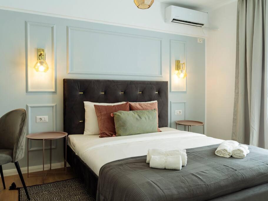 Bright 2Br Apartment - Top Location - City Balcony 부쿠레슈티 외부 사진
